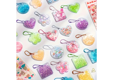 DIY Acrylic Keychain Making Kit - Cute and Creative