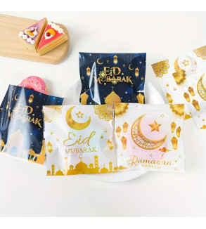 Eid Mubarak Self-Adhesive Gift Bags | Mini Eidi Bags | Eid Gift Bags for Eid Celebrations | Cute and Memorable