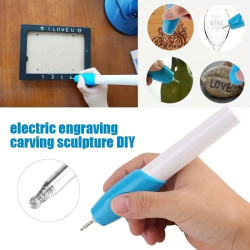 Mini Electric Engraving Pen Set - Wireless, Precision Etching Tool for DIY Projects